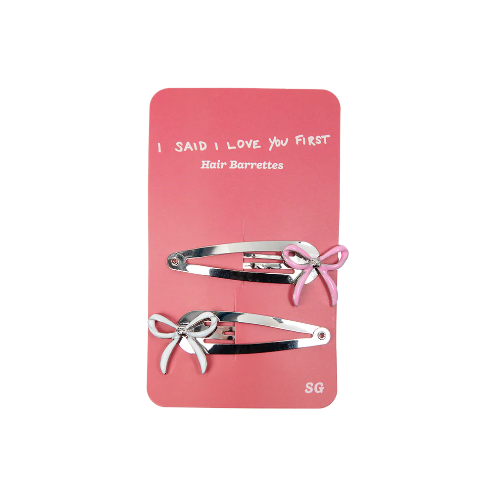 Call Me When You Break Up Hair Clips