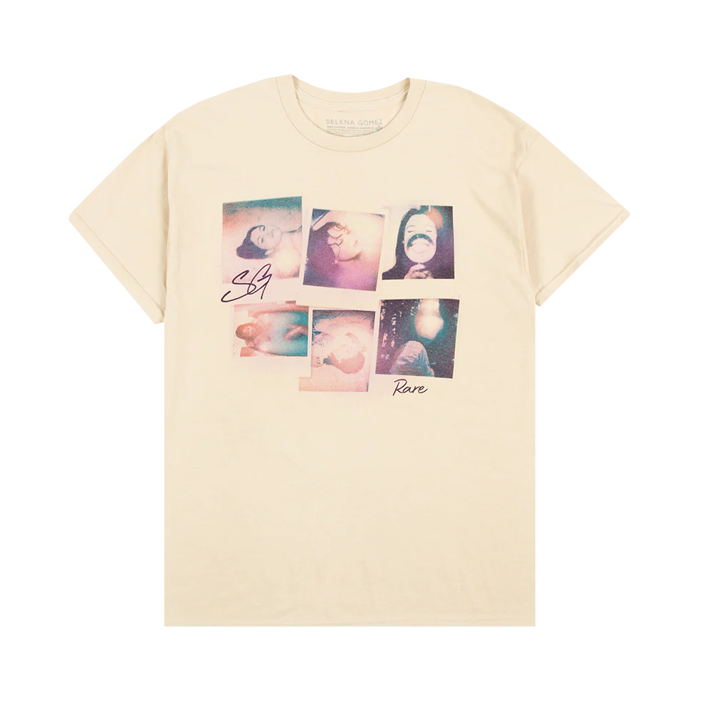 Rare Polaroid Tee in Sand