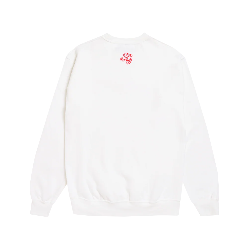 Selenator White Heart Crewneck
