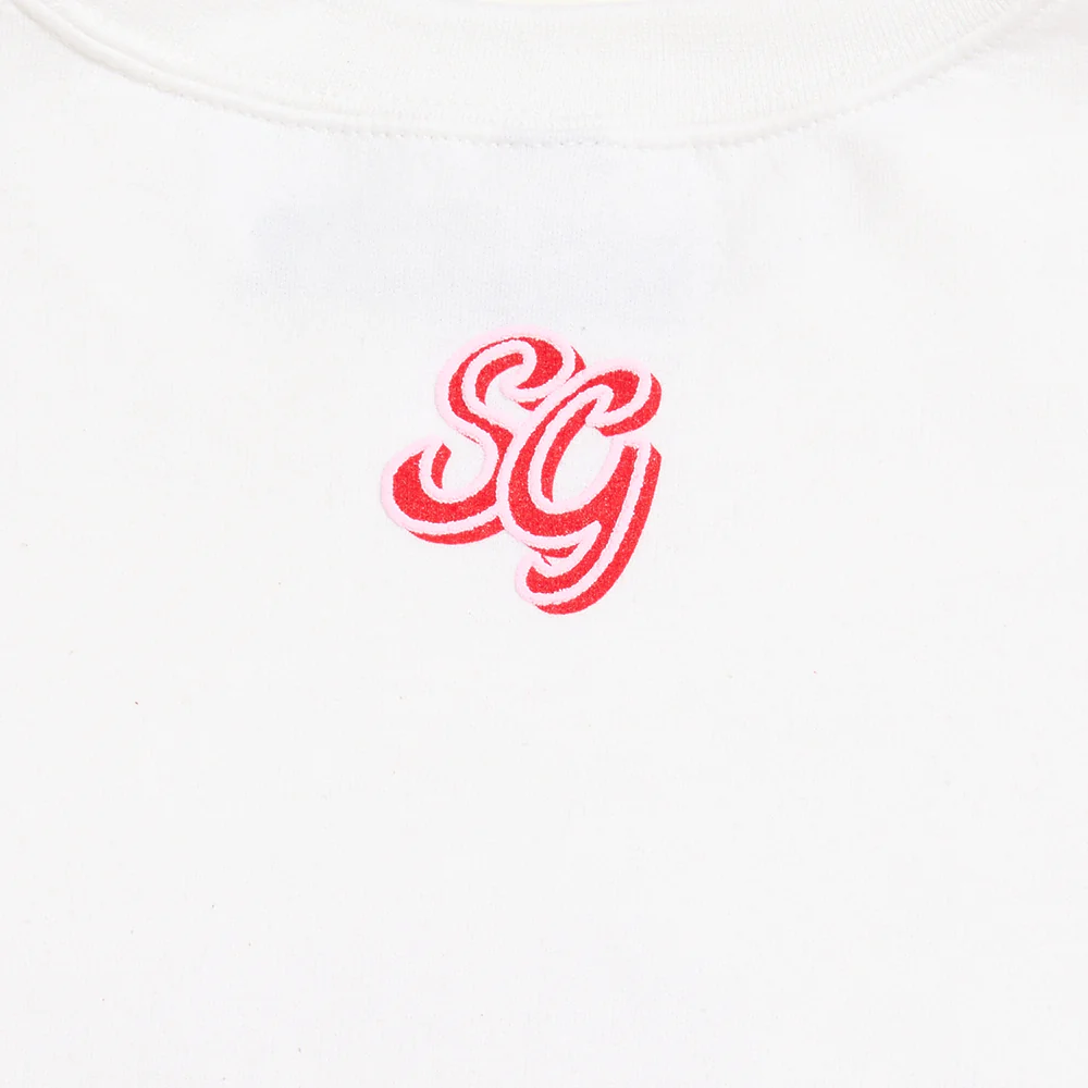 Selenator White Heart Crewneck