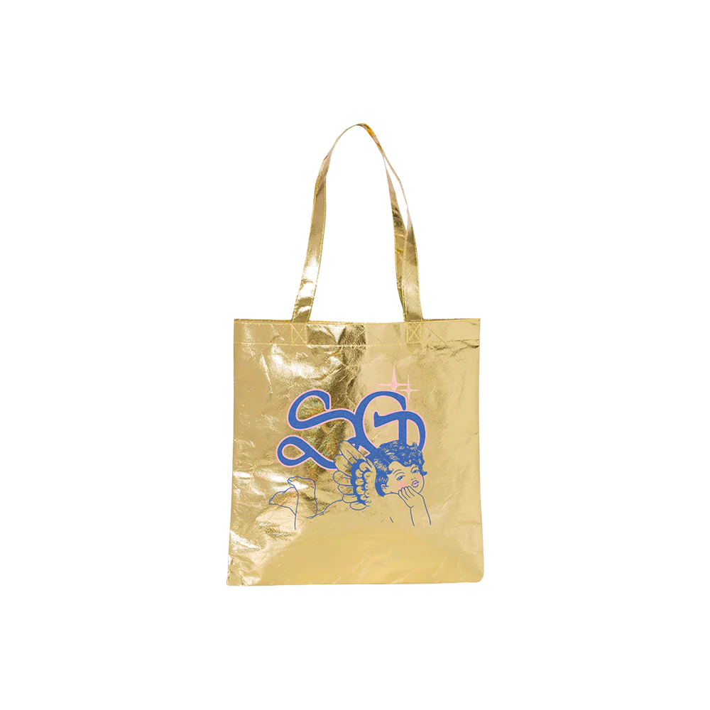 ANGEL METALLIC TOTE