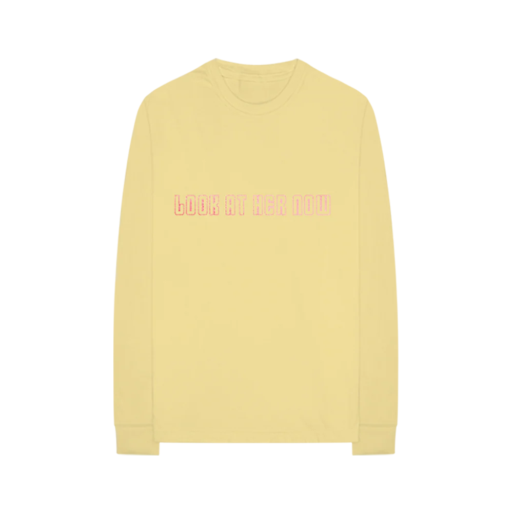 Look At Her Now Yellow Long Sleeve